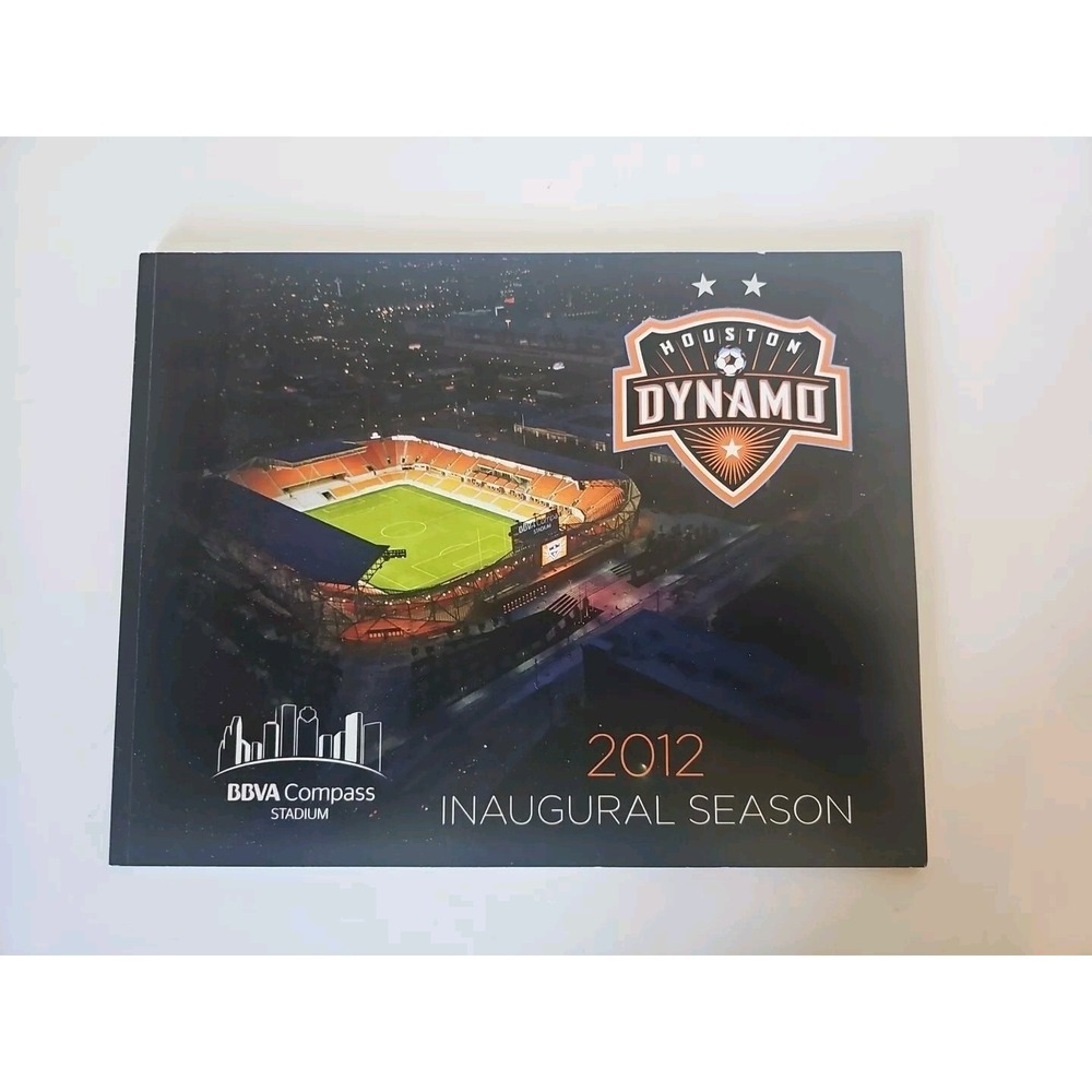 Houston Dynamo Inaugural Season Collectors Memorabilia Book 2012